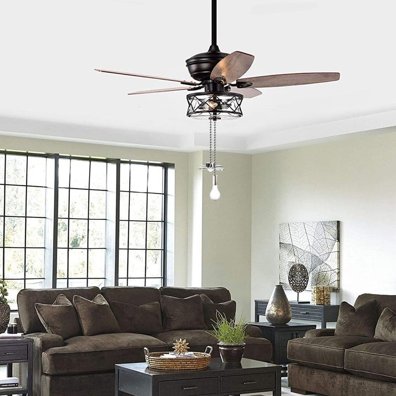 Aoprofree Ceiling Fan Pull Chain, 13.6 Inches Fan Pulls Set with Connector, 2 PCS Beaded Ball Fan Pull Chain (Nickelï¼‰ - Image 3